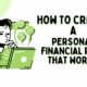 Personal Financial Plan That Works